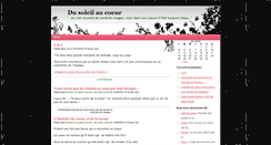 Desktop Screenshot of dusoleilaucoeur.fr